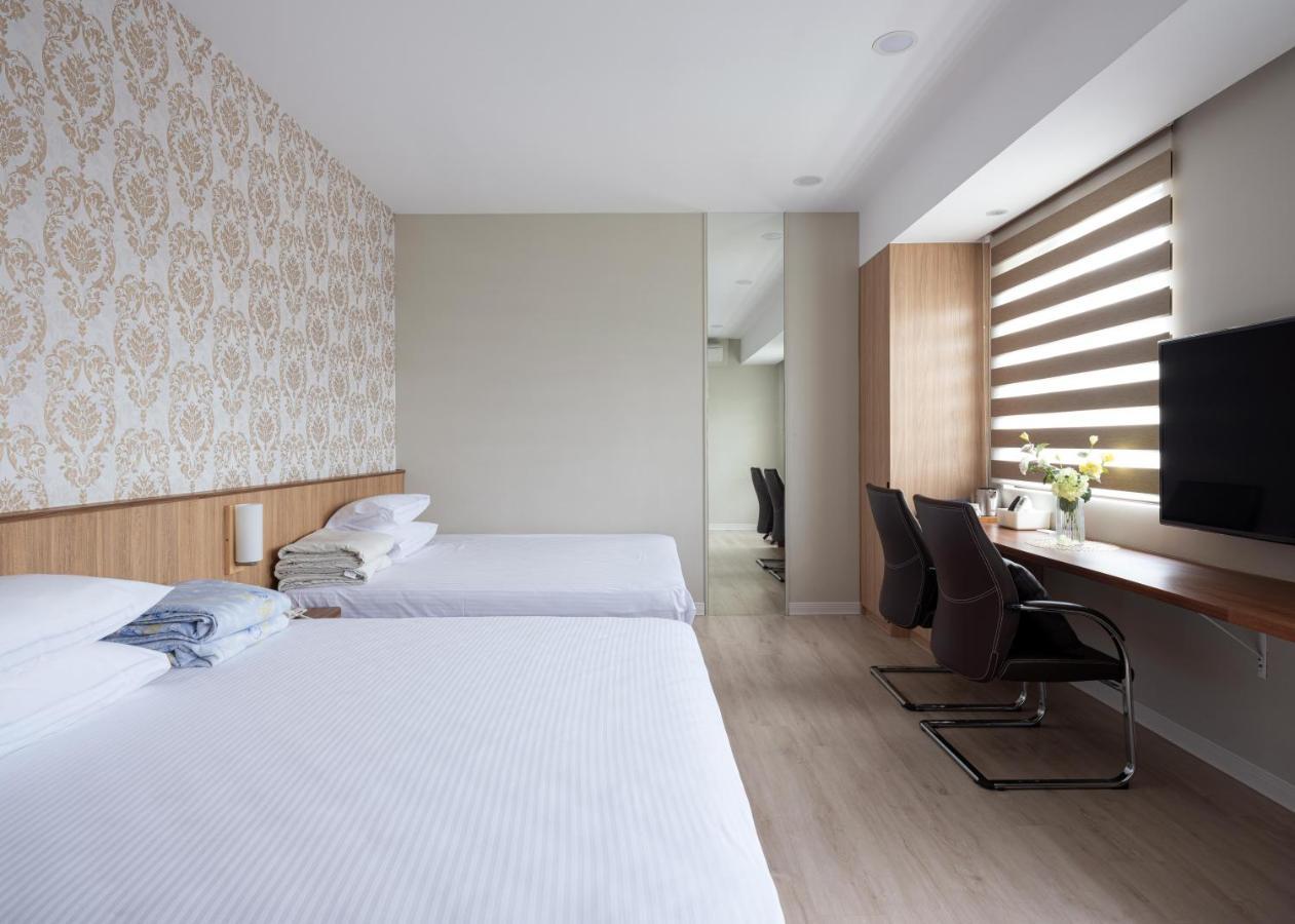 名竹旅社 Minzu Hotel Lugu Bagian luar foto