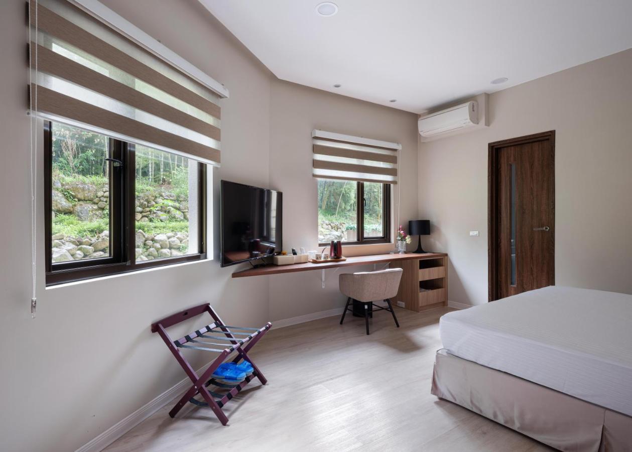 名竹旅社 Minzu Hotel Lugu Bagian luar foto