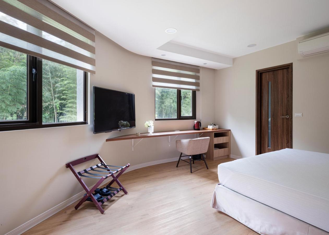 名竹旅社 Minzu Hotel Lugu Bagian luar foto